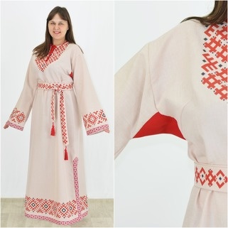 Народная женская рубаха (Р-24)