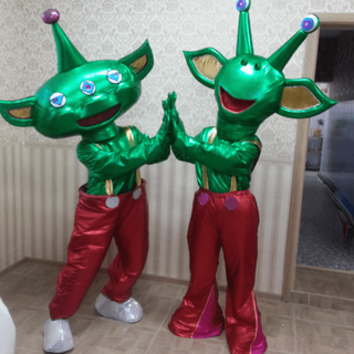 Инопланетянин зеленый